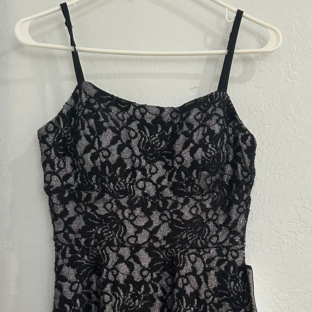 Brand new black lace dress size small